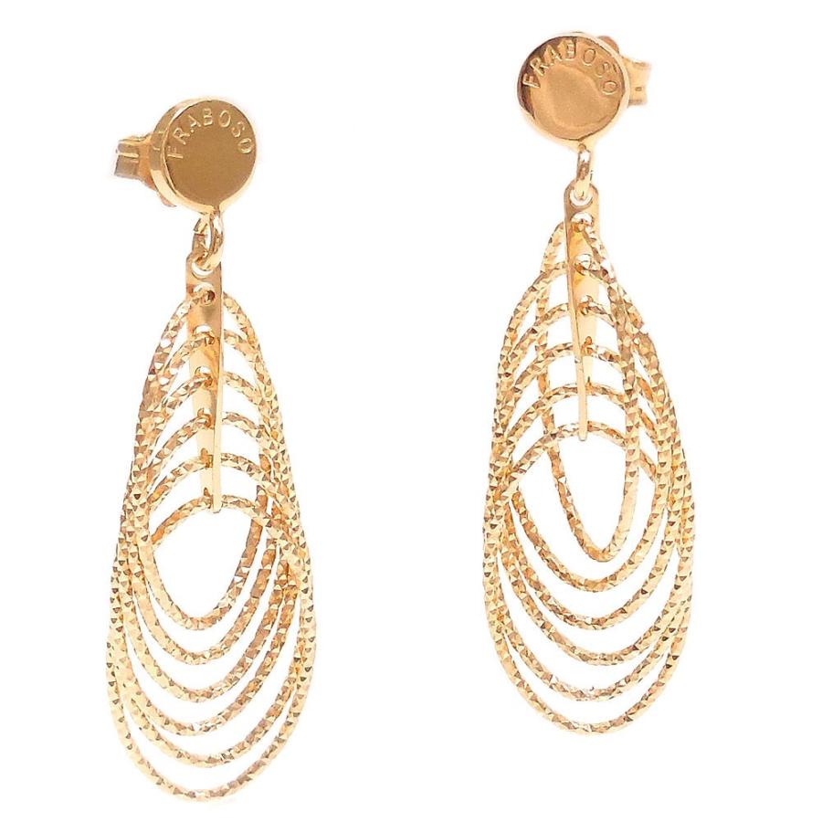 FRABOSO フラボッソ ピアス 両耳用 OR08734PLFO-GP シルバー925 18金メッキ プレゼント ギフト