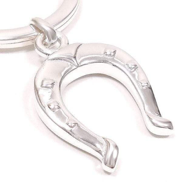 キーリング キーホルダー シルバー925 馬蹄 ホースシュー イタリア製