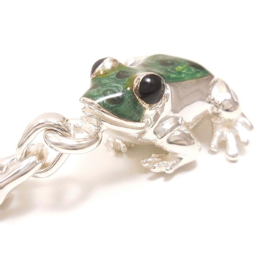 サツルノ キーリング キーホルダー ラーナ カエル 蛙 ダブルリング