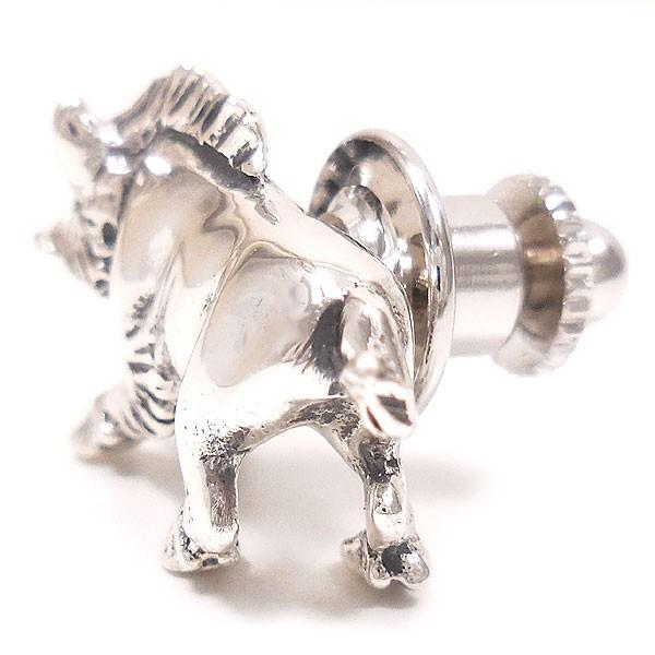 ピンブローチ ラペルピン シルバー925 イノシシ いのしし 猪