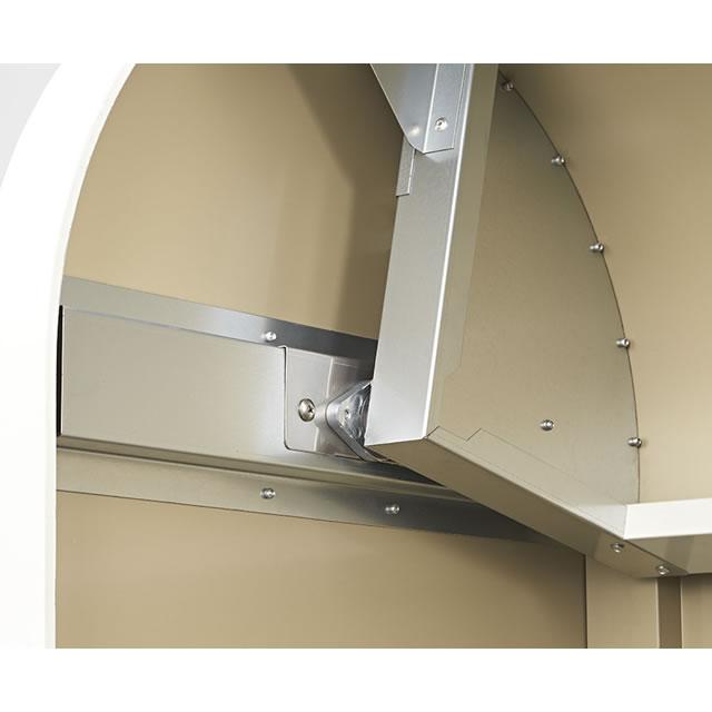 ダイケン ゴミ収集庫 クリーンストッカー CKE-R型 CKE-R1606 幅1650mm×奥行き600mm×高さ1160mm ※お客様組立品_5