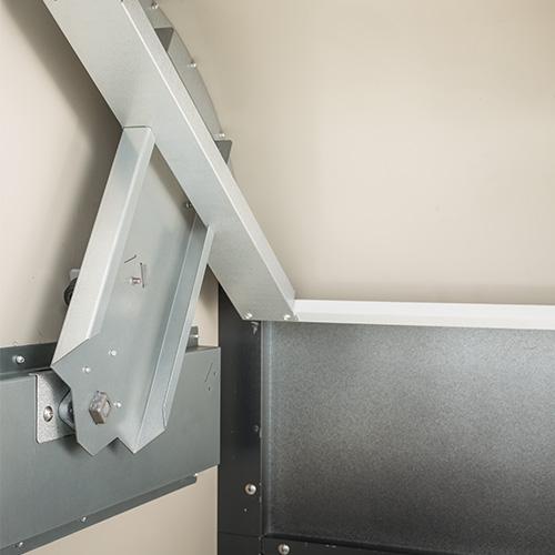ダイケン ゴミ収集庫 クリーンストッカー CKR-2型 CKR-1007-2 幅1，000mm×奥行き750mm×高さ1，160mm ※お客様組立品_3