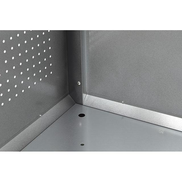 ダイケン ゴミ収集庫 クリーンストッカー CKR-2型 CKR-1007-2 幅1，000mm×奥行き750mm×高さ1，160mm ※お客様組立品_4