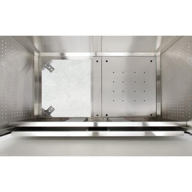 ダイケン ゴミ収集庫 クリーンストッカー ステンレス CKS型 CKS-1907 幅1，950mm×奥行き750mm×高さ1，160mm ※お客様組立品_5