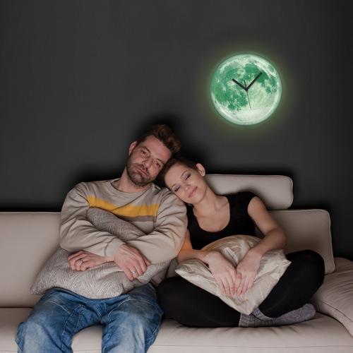グローインザダーク ムーンクロック Glow In The Dark Moon Clock DETAIL ディティール 2416 KIKKERLAND｜entotsu｜02