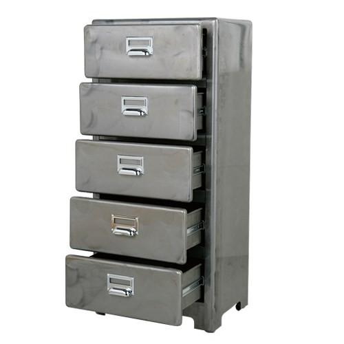 100-135RW 正規品 ダルトン DULTON 5ドロワーズ チェスト 5 DRAWERS CHEST RAW 100-135RW【メーカー直接取り引き】｜entotsu｜02