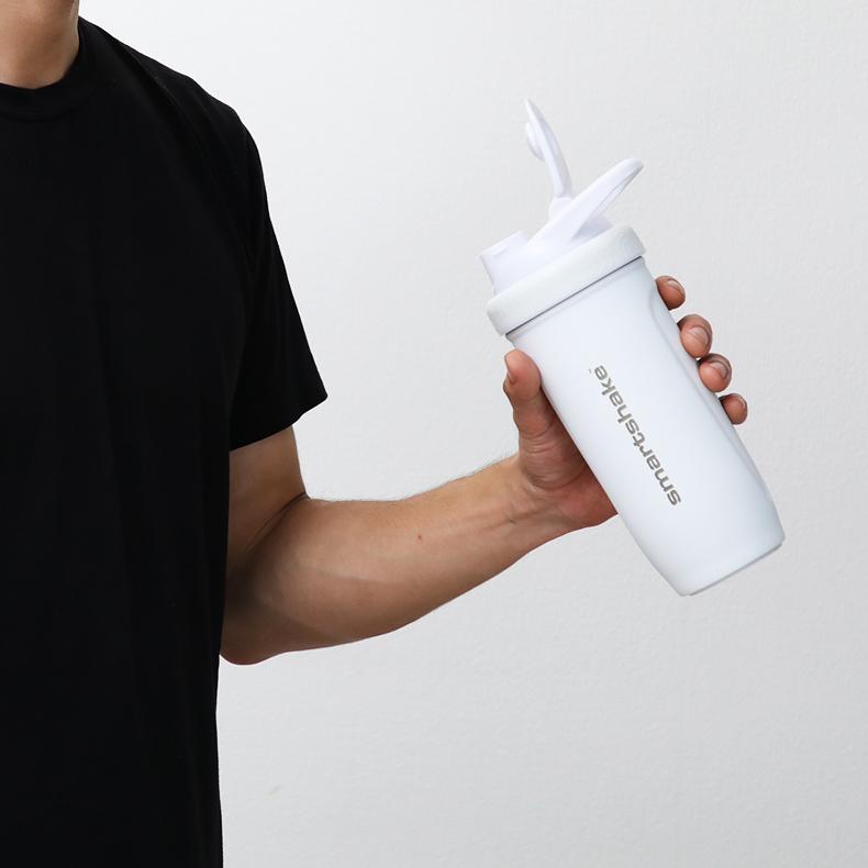 名入れ可能 スマートシェイク リフォース 900ml ステンレススチール ブラック ホワイト Smartshake Reforce ステンレス ボトル プロテイン 完全食 シェイカー|entotsu|06