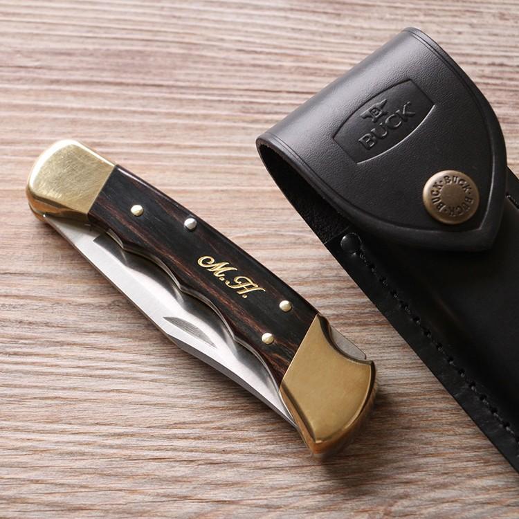 BUCK 折りたたみナイフ バックナイフ 正規品 名入れ無料 110BR BUCK 折りたたみナイフ バックナイフ 正規品 名入れ無料 110BR