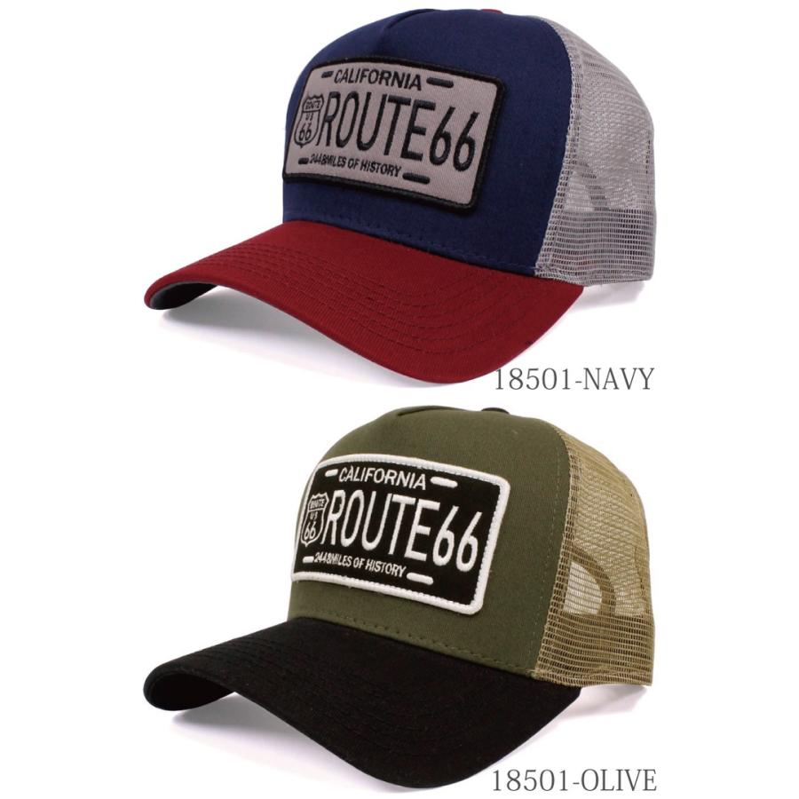 ROUTE66 MESH CAP ルート66 メッシュキャップ 帽子 メンズ レディース ストリート アメカジ 春夏 オールシーズン｜entra｜09