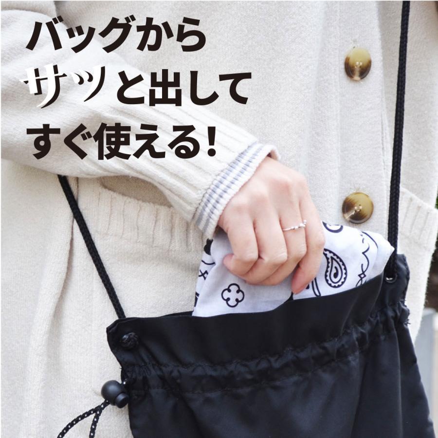 エコバッグ バンダナバッグ バンダナ バッグ ECO エコ ファッション