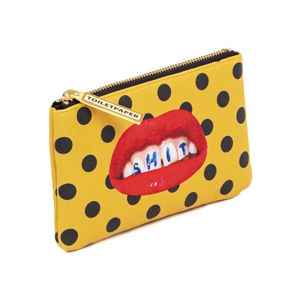 SELETTI（セレッティ） ポーチ TOILETPAPER PUケース(S) SHIT 個性的