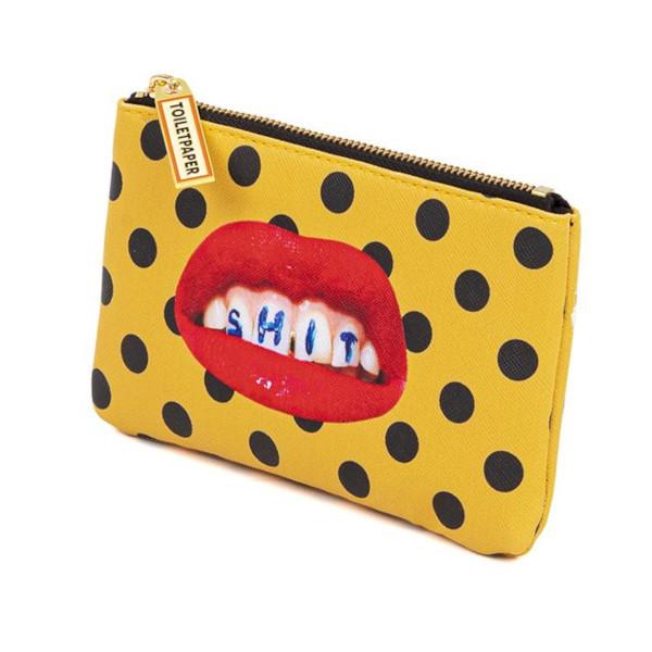 SELETTI（セレッティ） ポーチ TOILETPAPER PUケース(S) SHIT 個性的