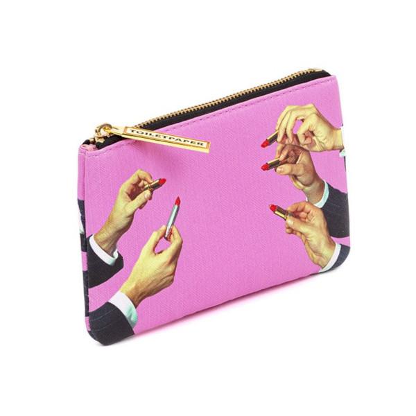 SELETTI（セレッティ） ポーチ TOILETPAPER PUケース(S) LIPSTICKS