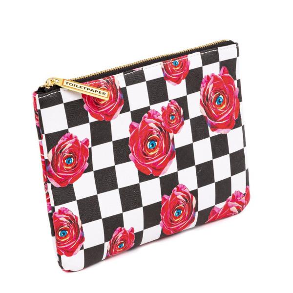 SELETTI（セレッティ） ポーチ TOILETPAPER PUケース(M) ROSES 個性的