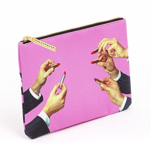 SELETTI（セレッティ） ポーチ TOILETPAPER PUケース(M) LIPSTICKS