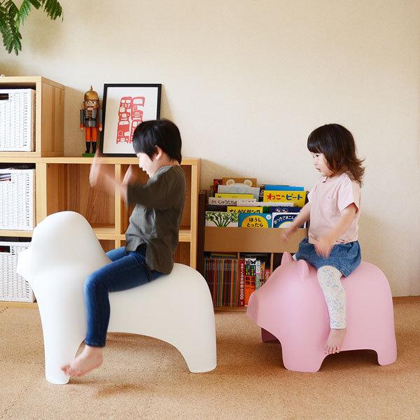 b.c.l アニマルチェア ゴリラ ホワイト / キッズ 椅子 ごりら どうぶつ