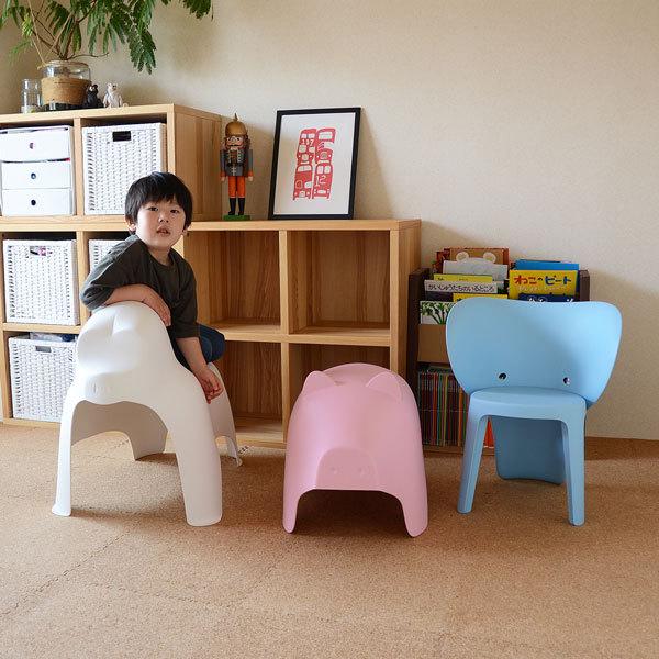 動物型プラスチック椅子 黒白2色　BCL 動物型プラスチック椅子 黒白2色 BCL