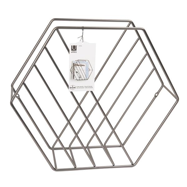 Umbra（アンブラ） マガジンラック チタニウム ジーナ 雑誌置き場