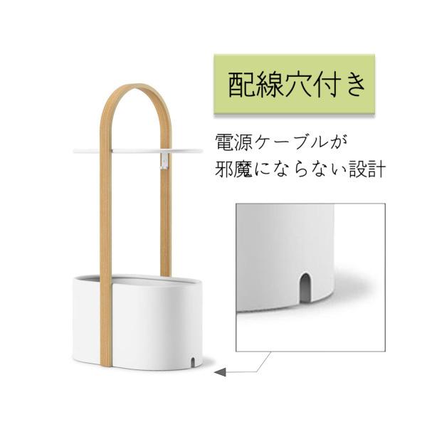 【美品】umbra ハブストレージテーブル サイドテーブル ホワイト✕ナチュラル Umbra（アンブラ） サイドテーブル ハブ ストレージテーブル ホワイト