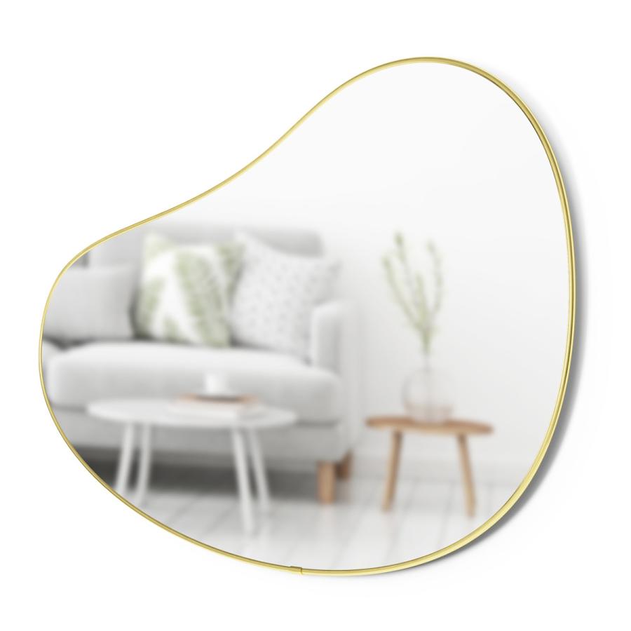 Umbra（アンブラ） 鏡 ミラー 姿見 変形 大型 ビーンズ 豆 壁掛け 縦横