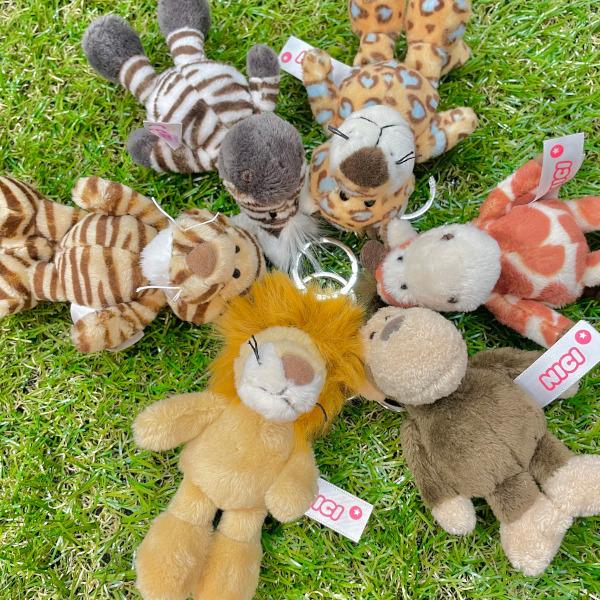 nici（ニキ） キーリング モンキー 10cm / キーホルダー ビーンバッグ