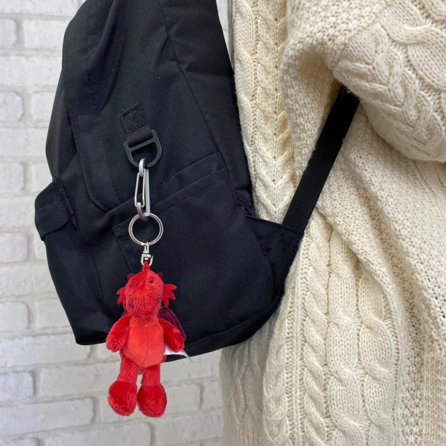 nici NICI (ニキ) BB ドラゴン レッド 10cm / キーリング キーホルダー