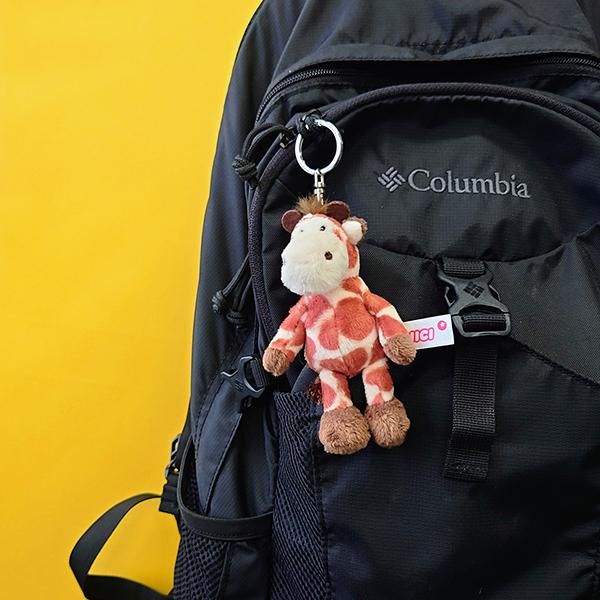 nici（ニキ） ジラフ 10cm / キーホルダー キーリング ビーンバッグ