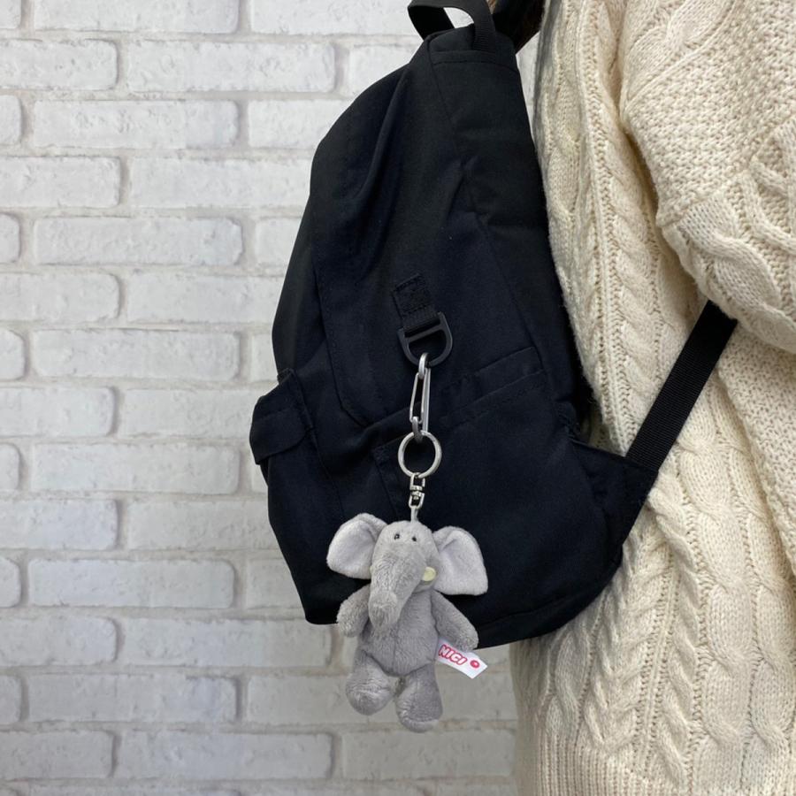 nici（ニキ） BB WF27 ゾウ イートン 10cm キーリング キーホルダー