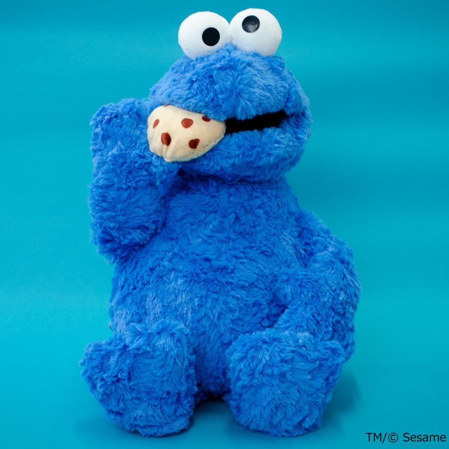 廃盤　NICI クッキーモンスター　セサミストリート　ぬいぐるみ　45cm NICI/ぬいぐるみ セサミストリート 45cm｜Daytona Park(FREAK'S