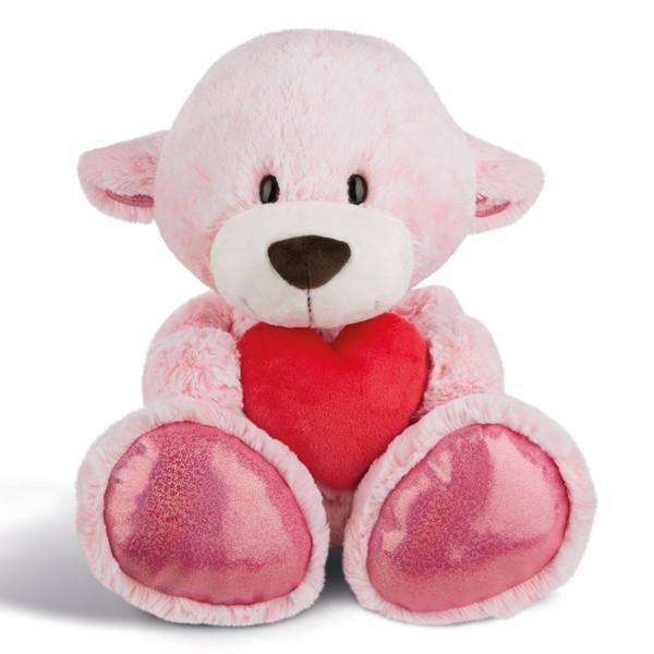 人気ブランド ぬいぐるみ ベア ピーチ W ハート クラシック 70cm Nici ニキ かわいい ふわふわ ギフト プレゼント paycp 高知インター店 Parquebtu Org Br