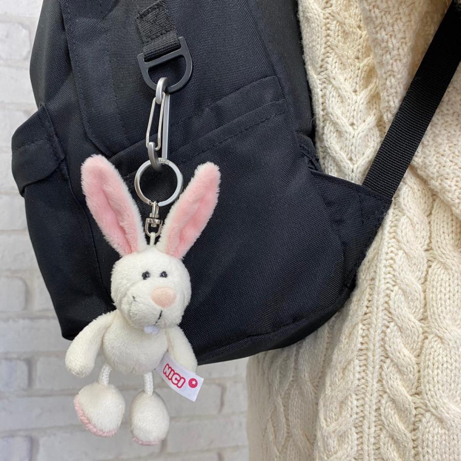 nici（ニキ） BB ラビット ペッシュ 10cm / キーリング キーホルダー