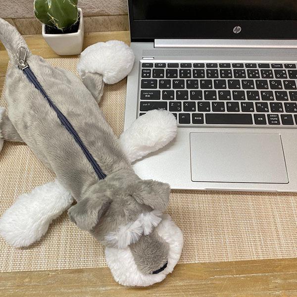 nici（ニキ） フィギュアペンポーチ シュナウザー / ペンケース