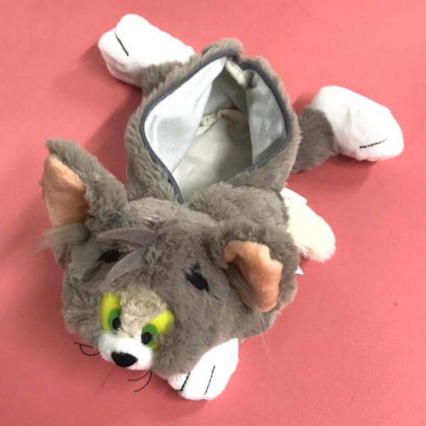 Nici ニキ トムとジェリー フィギュアポーチ ペンポーチ ペンケース 筆箱 ポーチ ギフト 文房具 ぬいぐるみ 誕生日 トム ジェリー コスメ 正規店 プレゼント かわいい