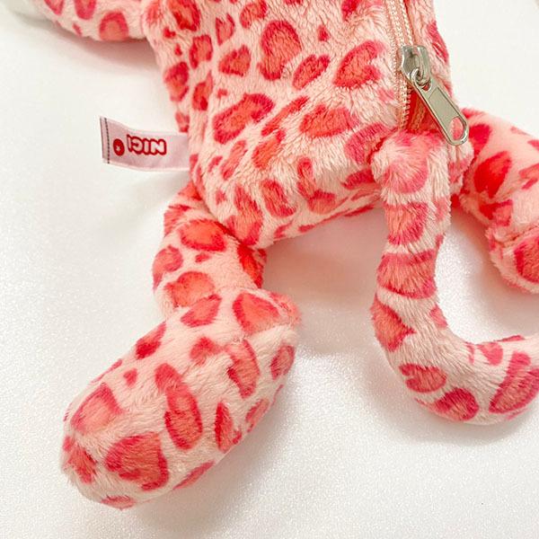 nici（ニキ） フィギュアペンポーチ レパード ピンク / ペンポーチ