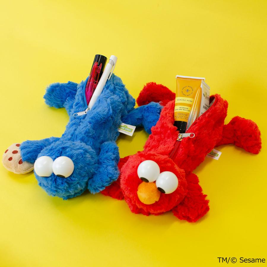 nici（ニキ） セサミストリート クッキーモンスター ペンポーチ