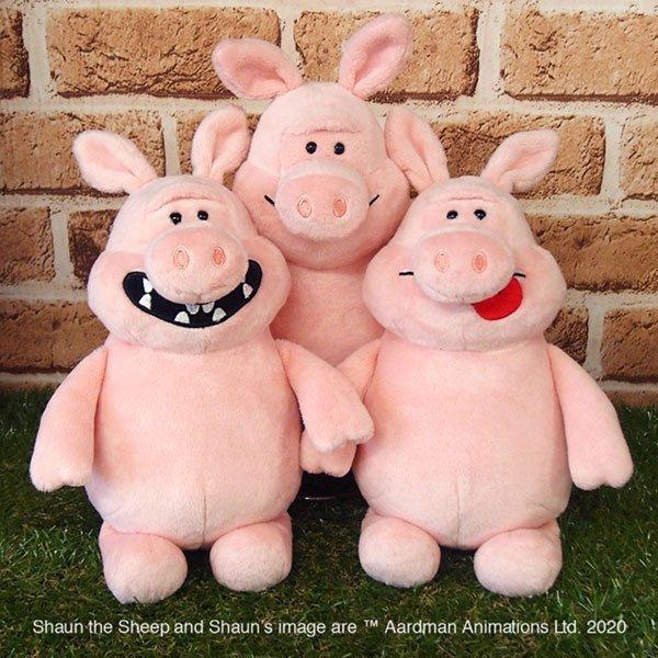 nici（ニキ） ひつじのショーン ぬいぐるみ イタズラブタ クラシック