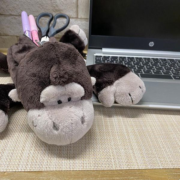 nici（ニキ） フィギュアペンポーチ ゴリラ / ギフト おしゃれ