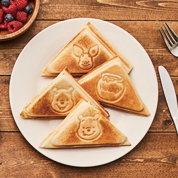 ホットサンドメーカー くまのプーさん イエロー Disney ディズニー