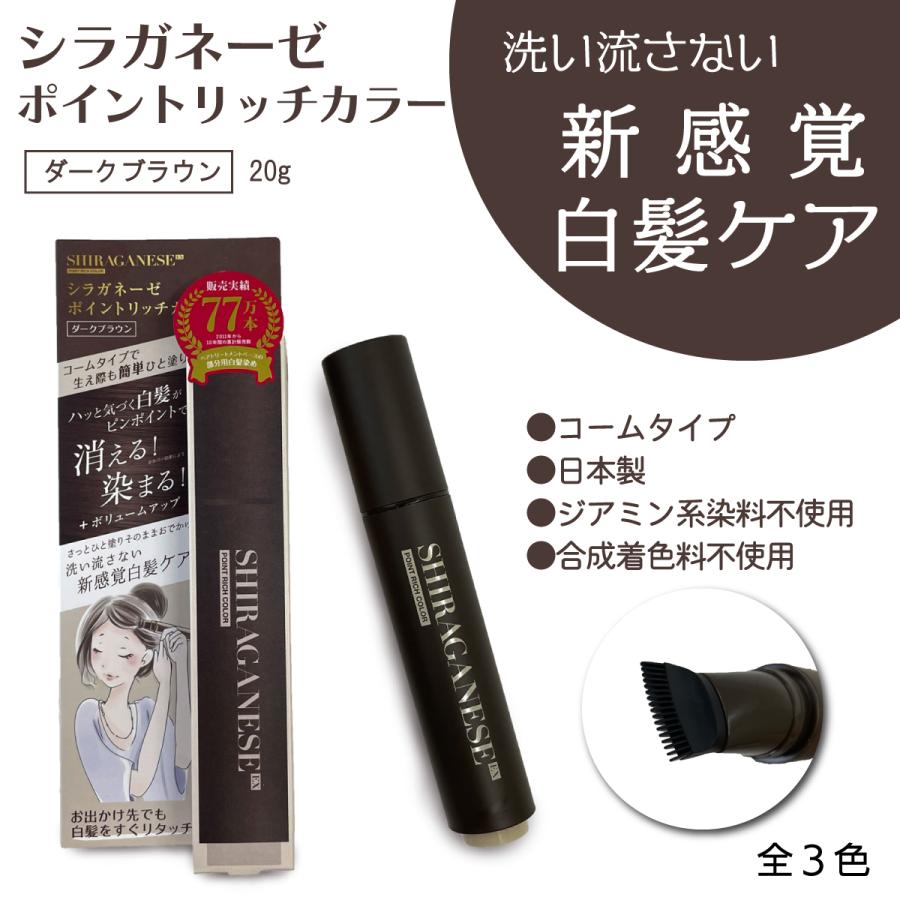 シラガネーゼ ポイントリッチカラー EX ダークブラウン