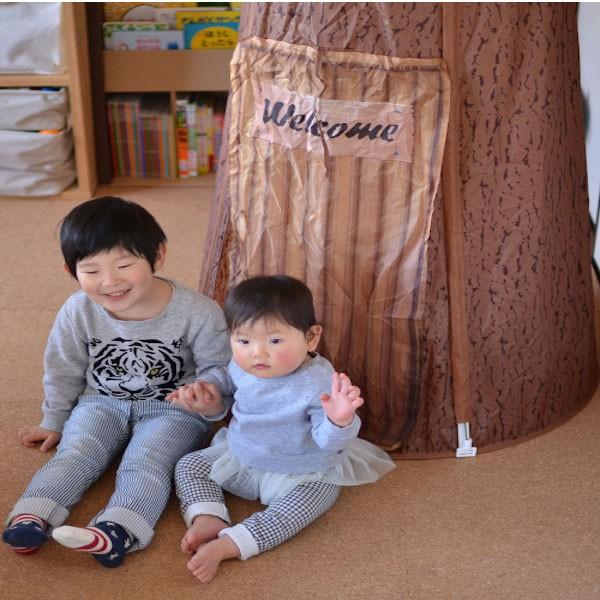 室内テント ルームテント ツリーハウス 子供用 キッズテント 組立式 秘密基地 ツリー 木の家 Entre Square Paypayモール店 通販 Paypayモール