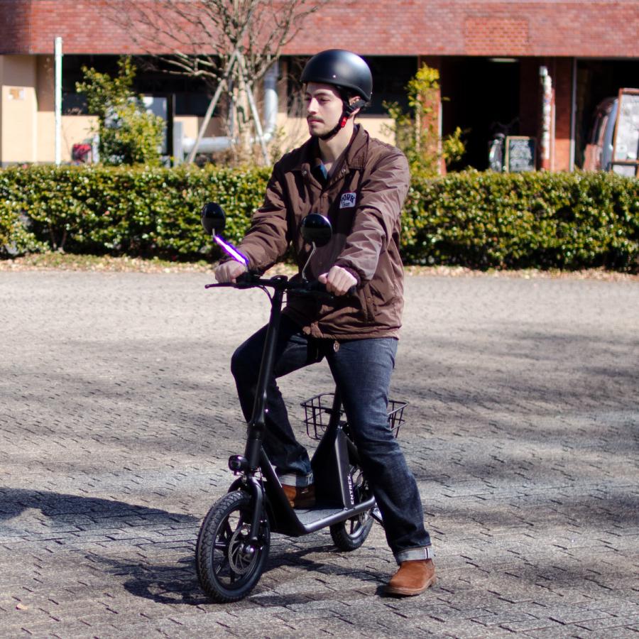 電動スクーター EVスクーター ブラック【公道走行可能】 電動バイク