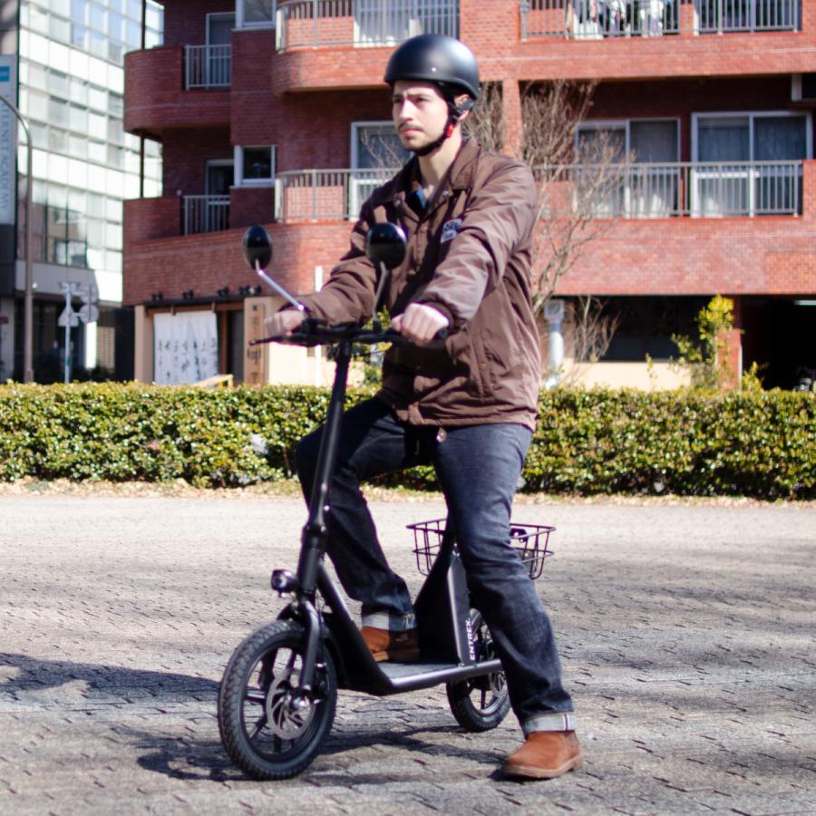 電動スクーター EVスクーター ブラック【公道走行可能】 電動バイク 折りたたみ RIDAM E-Bike scooter 原付  Ridam｜entresquare｜04