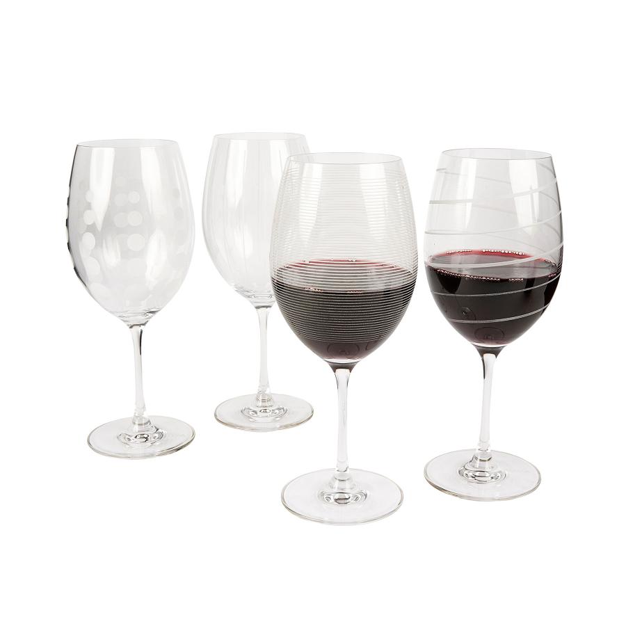 MIKASA ミカサ Cheers レッドワイングラス 685ml 4set ワイングラス 