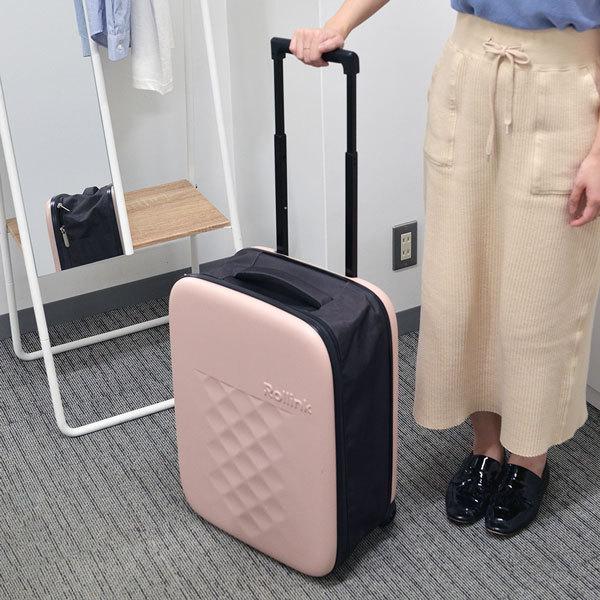 スーツケース Rollink ローリンク 40L Vega / 2輪 機内持ち込み 軽量 コンパクト キャリー FLEX Vega キャリーケース 折りたたみ【アメニティーCP】 爆買_10