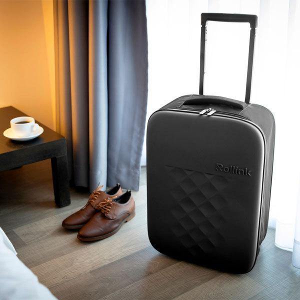 スーツケース Rollink ローリンク 40L Vega / 2輪 機内持ち込み 軽量 コンパクト キャリー FLEX Vega キャリーケース 折りたたみ【アメニティーCP】 爆買_12