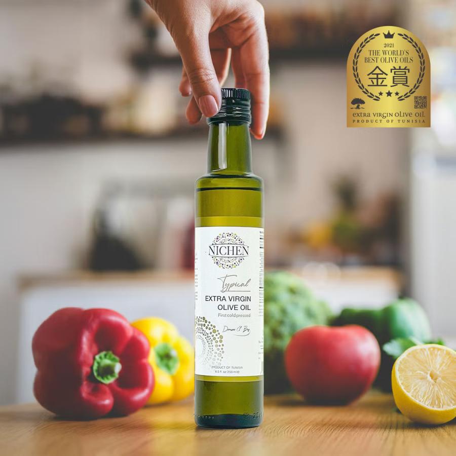 金賞受賞】 エキストラバージン オリーブオイル 250ml NICHEN olive