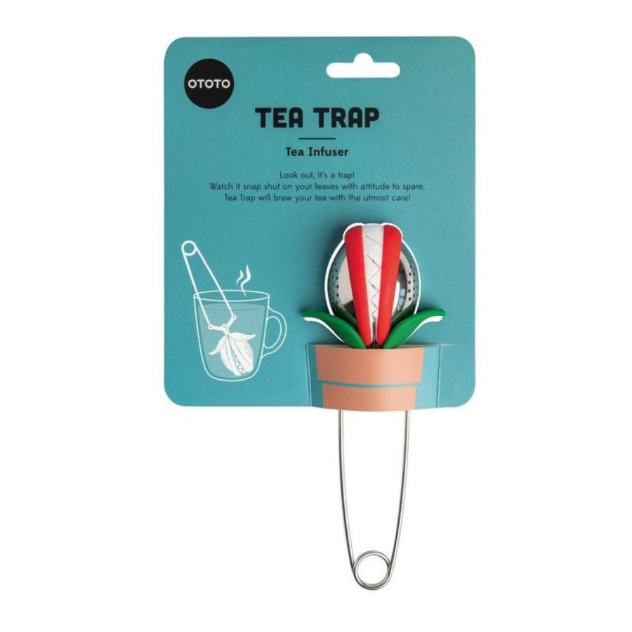 正規販売店 茶こし 紅茶 緑茶 パックン フラワー 食虫植物 便利 かわいい ユニーク おうちカフェ ギフト プレゼント Ototo ティートラップ ティーストレーナー Kk Dprd Jatimprov Go Id