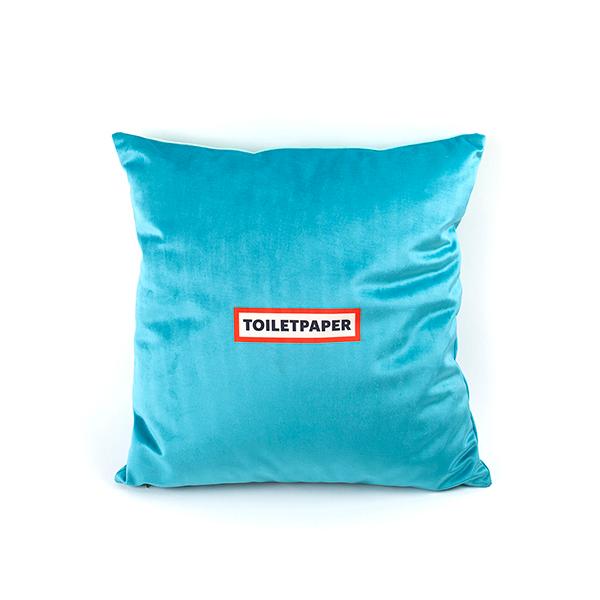 TOILETPAPER クッション 50ｘ50 DRILL / 個性的 デザイン アート おしゃれ リビング インテリア / SELETTI セレッティの画像