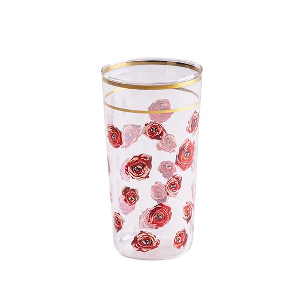 SELETTI（セレッティ） グラス TOILETPAPER ROSES 個性的 デザイン
