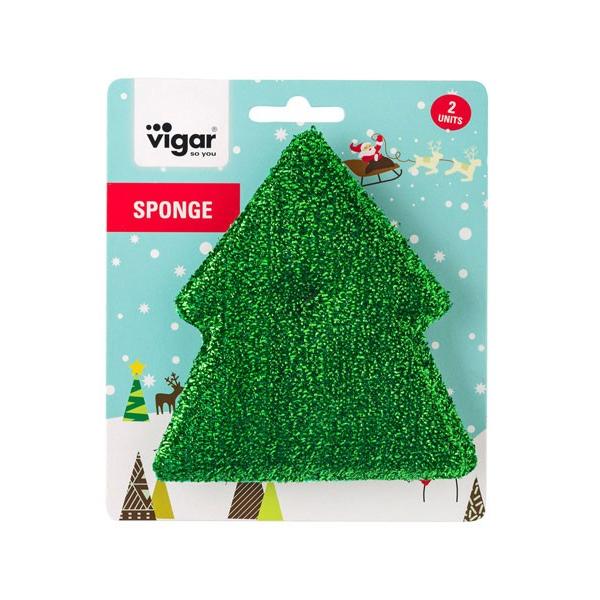 Vigar ビガール クリスマス ツリー スポンジ 2個 プレゼント ギフト おしゃれ スタイリッシュ Sale Entre Square Paypayモール店 通販 Paypayモール